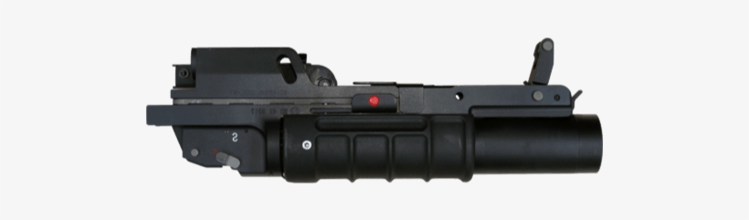The Mm Underbarrel Grenade Launcher Ubgl M7 Is Single - M4 Carbine, transparent png #1139290