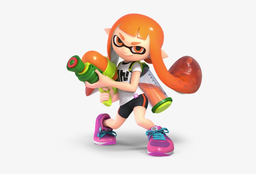 Switch Supersmashbrosultimate Char Inkling 1528821806002 - Inkling Smash Bros Ultimate, transparent png #1139419