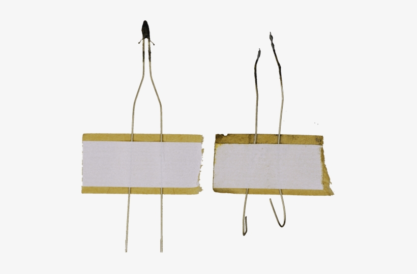 Estes Model Rocket Igniter Before And After Launching - Model Rocket Igniter, transparent png #1139541