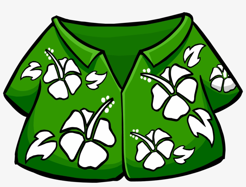 Hawaiian Shirt - Club Penguin Hawaiian Shirt, transparent png #1139544