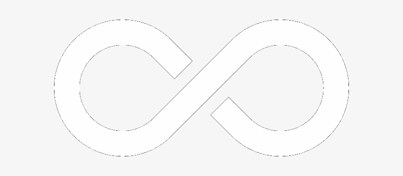 White Infinity Sign Png Svg Library Stock - Infinity Sign White Png, transparent png #1139546