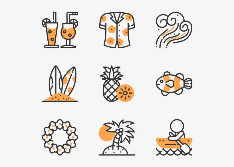 Hawaii - Icon, transparent png #1139675