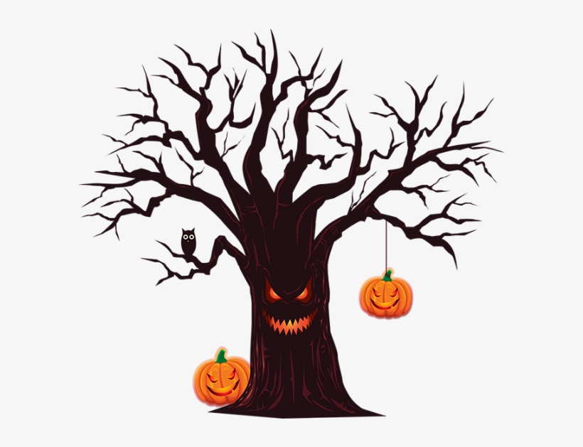 Halloween - Spooky Halloween Clip Art, transparent png #1140241