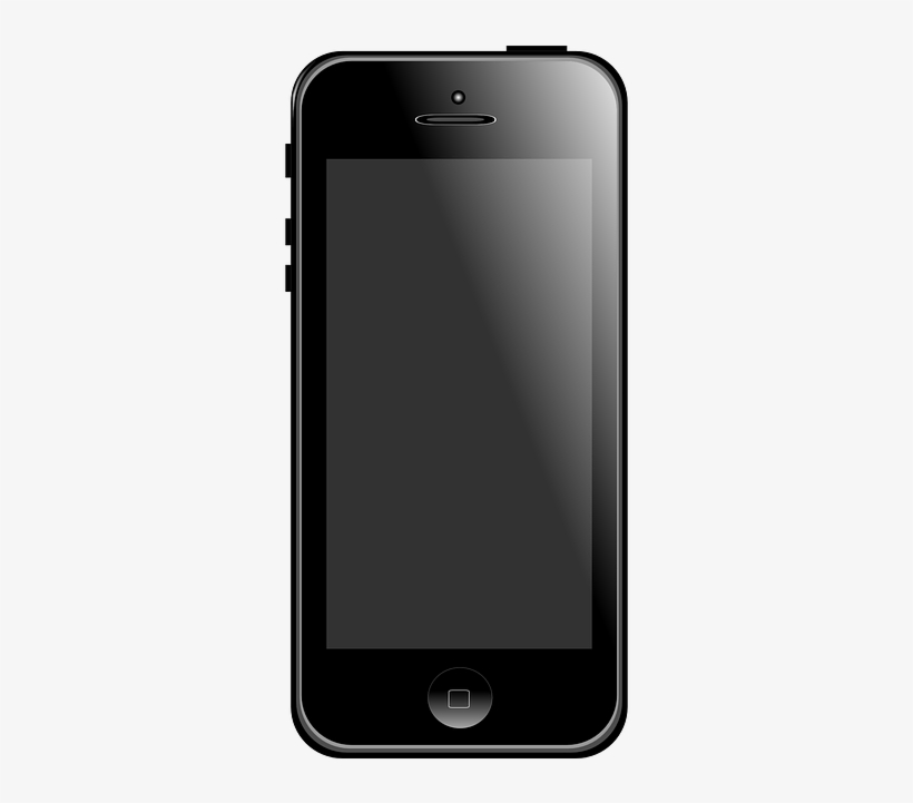 Iphone Vector Png Download - Cell Phone Rectangle, transparent png #1140391