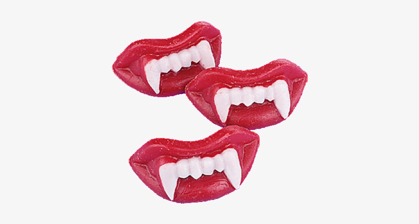 The Worst Halloween Candy Ever Made - Candy Wax Lips Transparent, transparent png #1140433