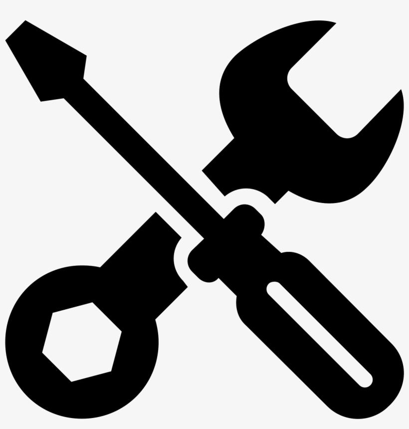 Clip Art Black And White Download Maintenance Icono - Maintenance Icon, transparent png #1140440
