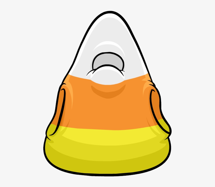 Candy Corn Costume Clothing Icon Id 4433 - Club Penguin Halloween Costume Ids, transparent png #1140441