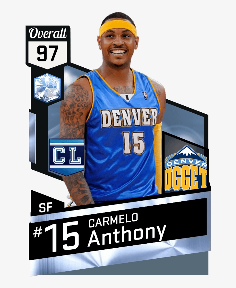 Carmelo Anthony - Gail Goodrich Nba 2k17, transparent png #1140819