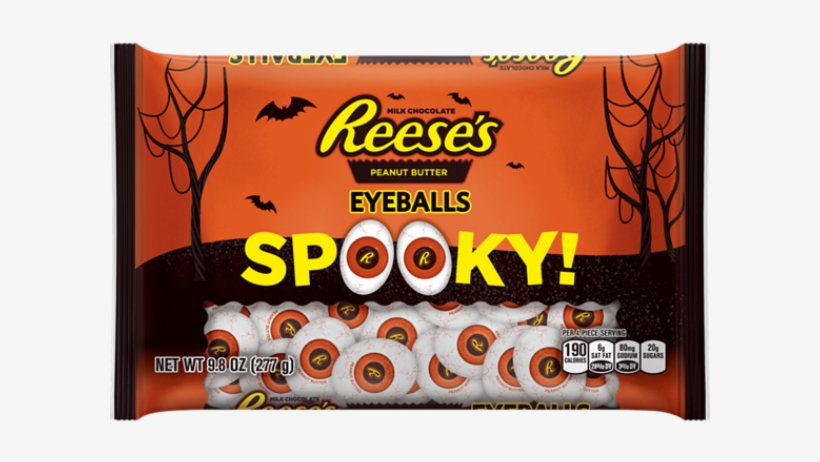 New Halloween Candy 2017 Reese's Peanut Butter Spooky - Reese's Peanut Butter Cups, transparent png #1141033