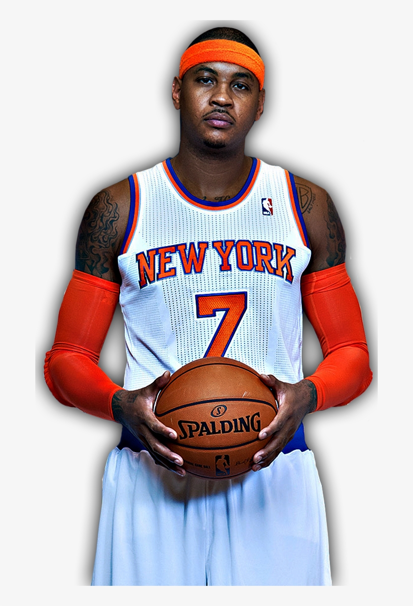 Carmelo Anthony - New York Knicks, transparent png #1141193