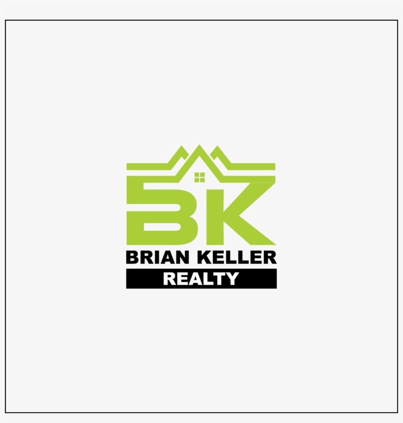 Bold, Serious, Real Estate Logo Design For Brian Keller - Real Estate, transparent png #1141221