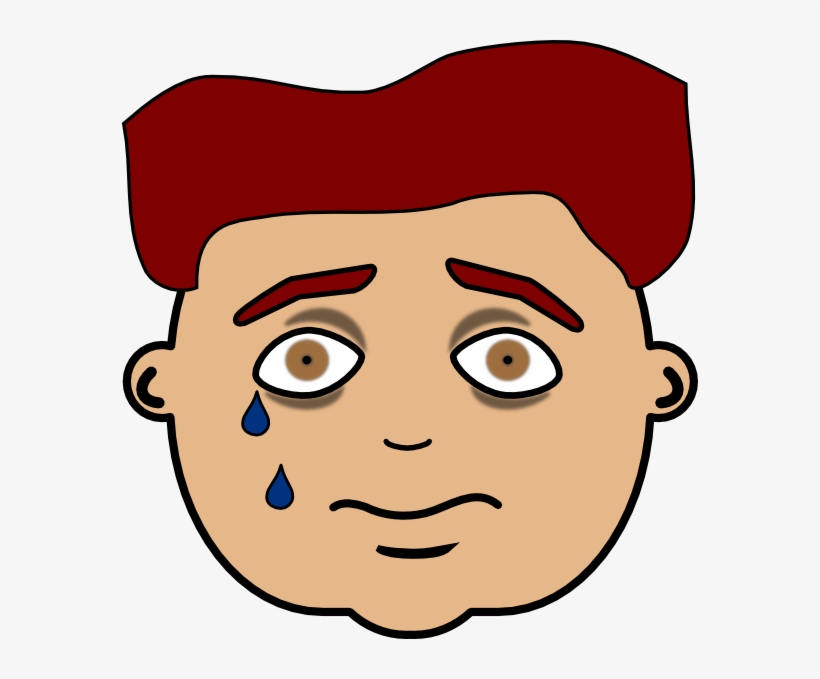Sad Face Clip Art Clipart Clipartix - Sad Clipart Free, transparent png #1141903