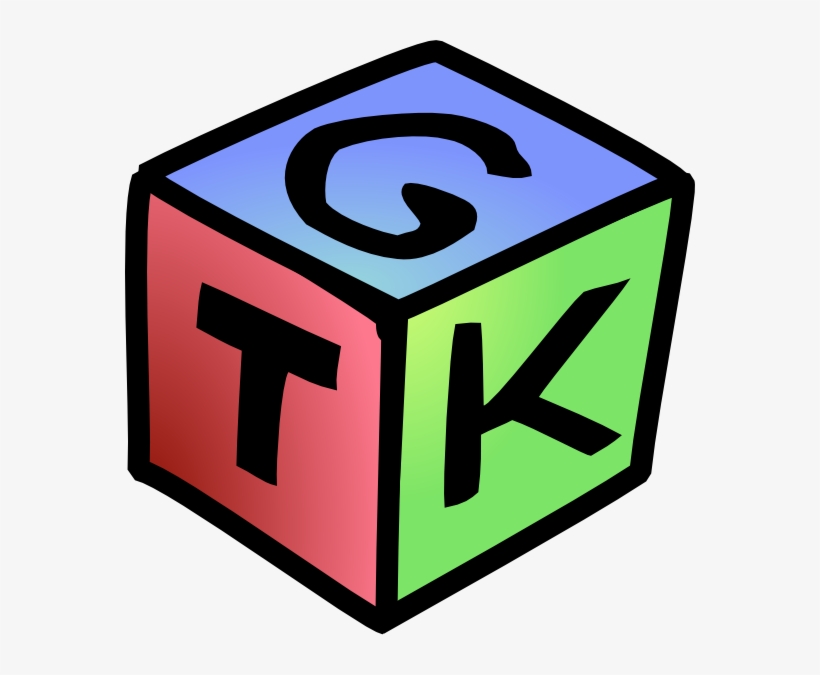 Cube Clip Art At Clker - Gtk Logo, transparent png #1142234