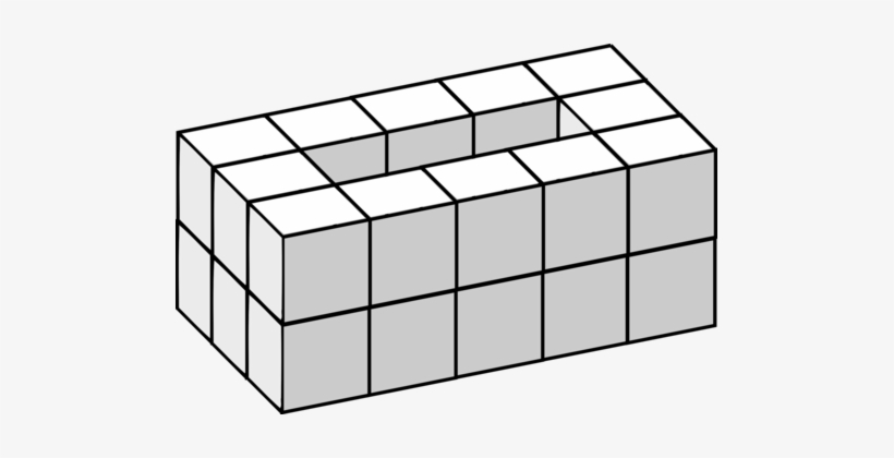 Rubik's Cube Three-dimensional Space Symmetry - Treris 3 Blocks, transparent png #1142338