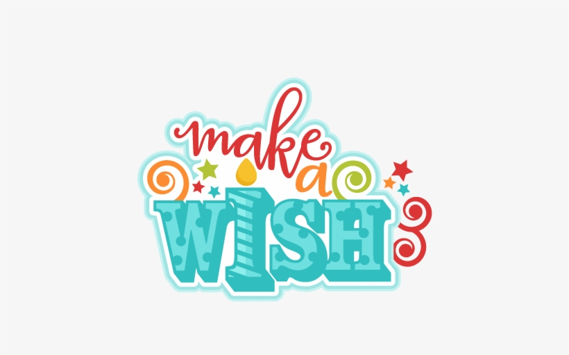 Lake Fun Scrapbook Png Free - Make A Wish Png, transparent png #1142417