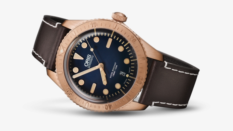 Un Reloj Para El Heroico Carl Brashear - Oris Carl Brashear Chronograph Limited Edition, transparent png #1142570