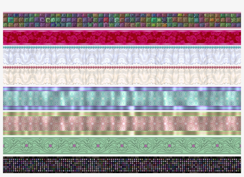 Scrapbook Scrap Elements 1357629 - Colorful Artistic Ornamental Stripe Pattern Tote Bag,, transparent png #1142697