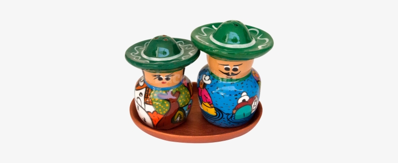 Mariachi Salt And Pepper - Salero Y Pimentero De Mejicanitos, transparent png #1142750