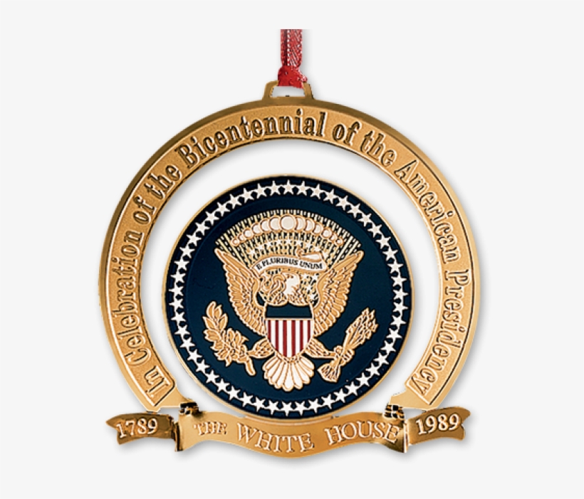 1989 White House Christmas Ornament, The Bicentennial - Chemart White House 1989 Ornament, transparent png #1142752
