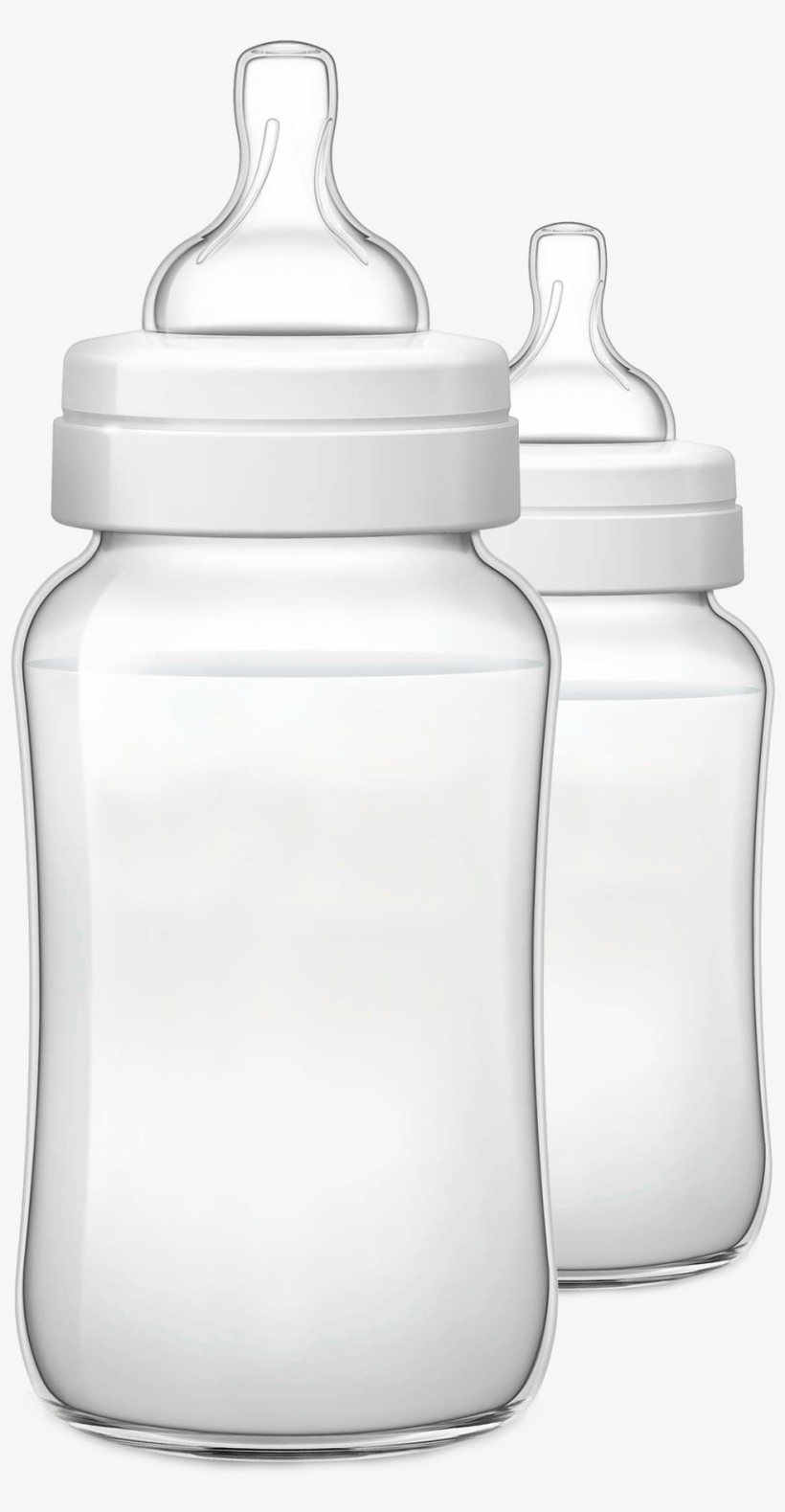 Png Black And White Philips Avent Infant Child Colic - Baby Bottle, transparent png #1143146