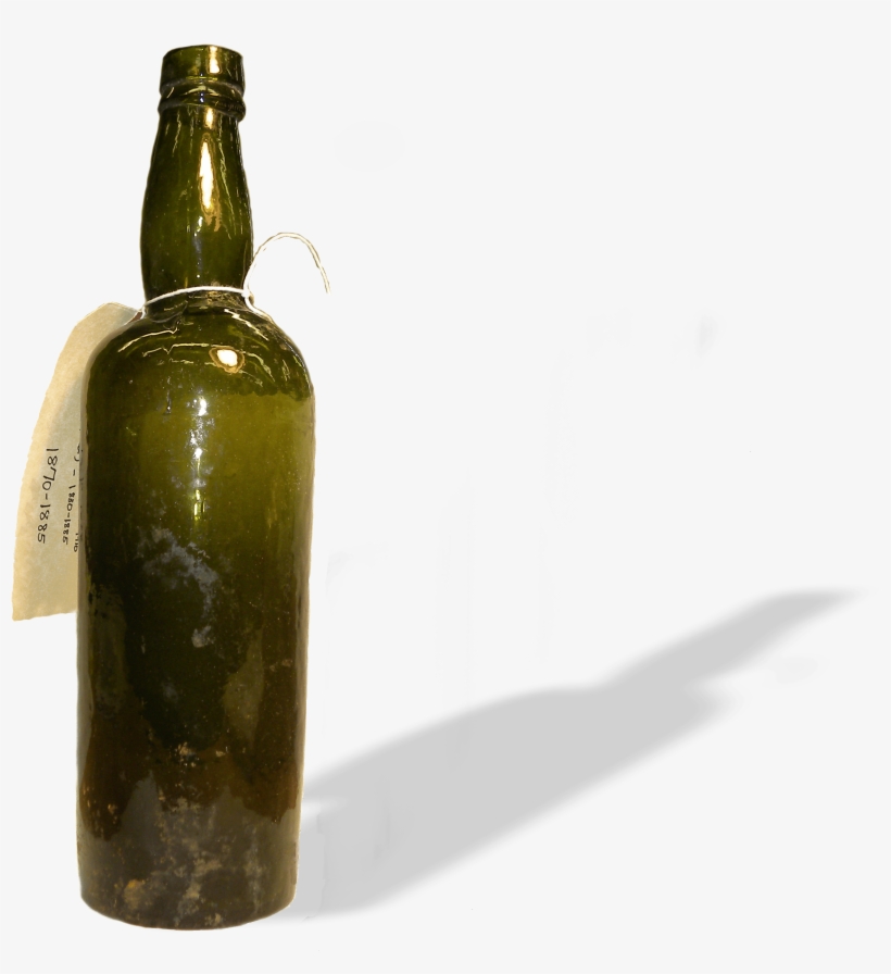 "c H Wine Bottle From Railroad Roundhouse, Cohasset, - Massachusetts, transparent png #1143283