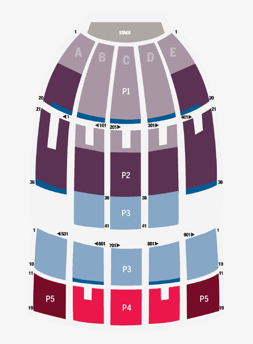 Seating Seating Chart - Iu Auditorium - Free Transparent PNG ...