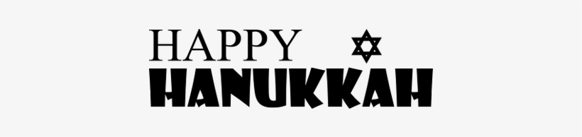 Happy Hannukah Sign - Hanukkah The Festival Of Light, transparent png #1144037