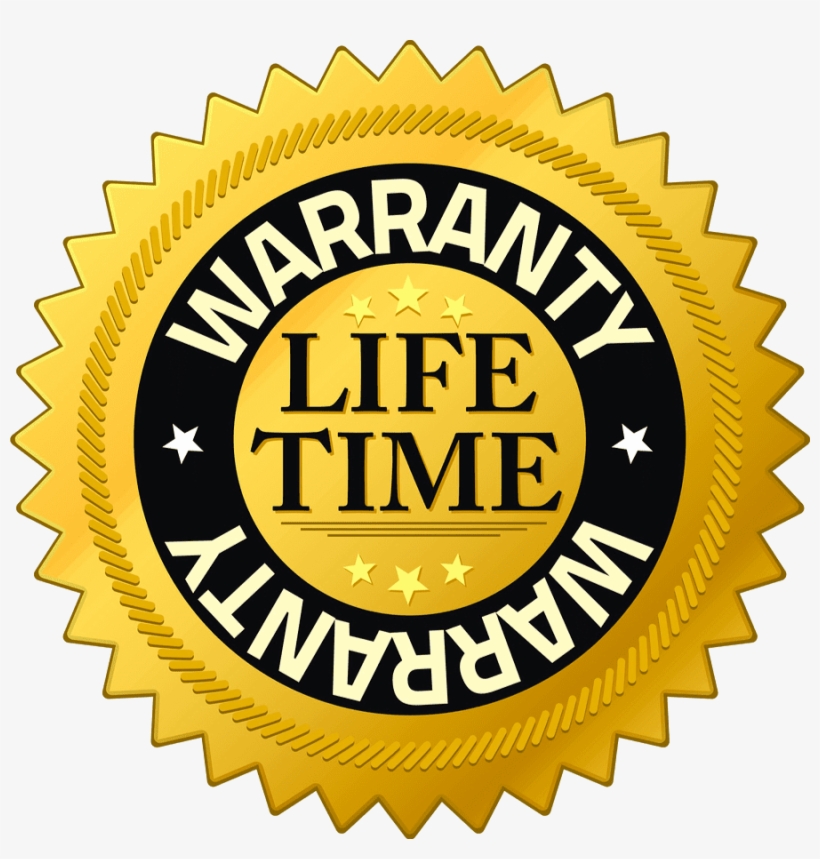 Lifetime Warranty Badge Free Free Transparent PNG Download PNGkey