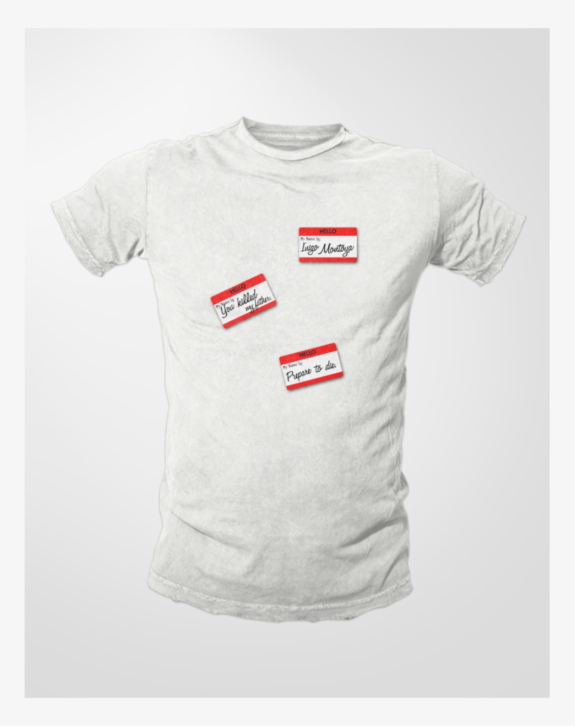 Hello, My Name Is Inigo Montoya T-shirt - Double Dragon T Shirt, transparent png #1144764