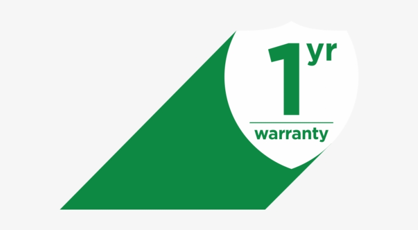 1-year Warranty Logo - Graphic Design, transparent png #1144878