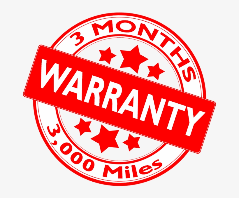 3 Month/3,000 Mile Warranty - 3 Month Warranty Png, transparent png #1144967