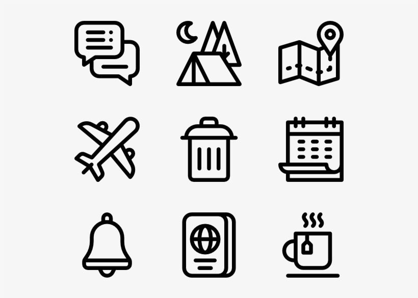 Travel App - Logistic Icons, transparent png #1145040