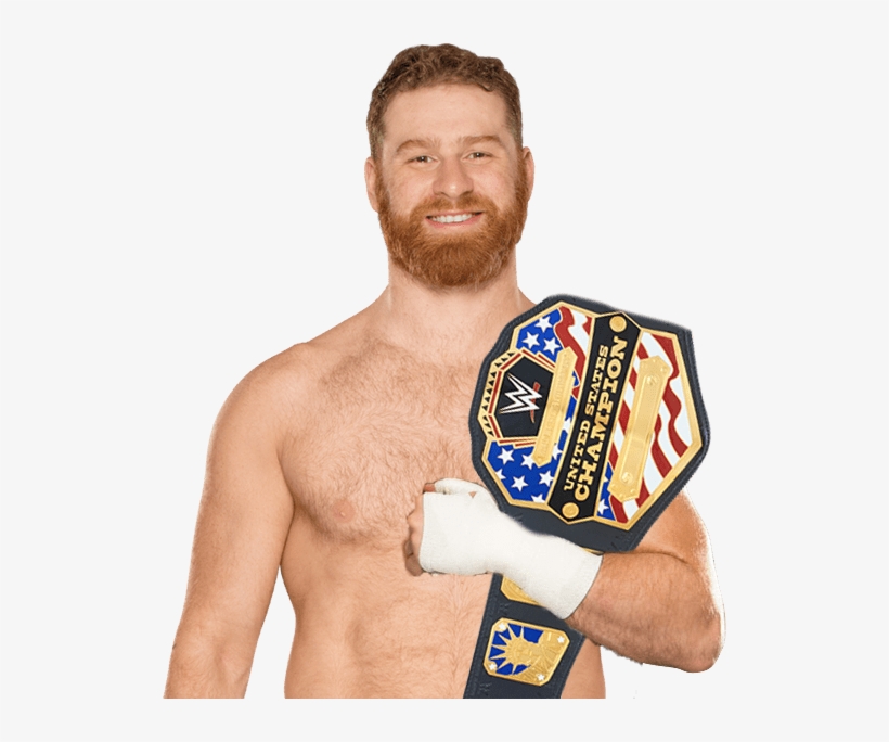 Sami Zayn Champion - Sami Zayn United States Champion, transparent png #1145135