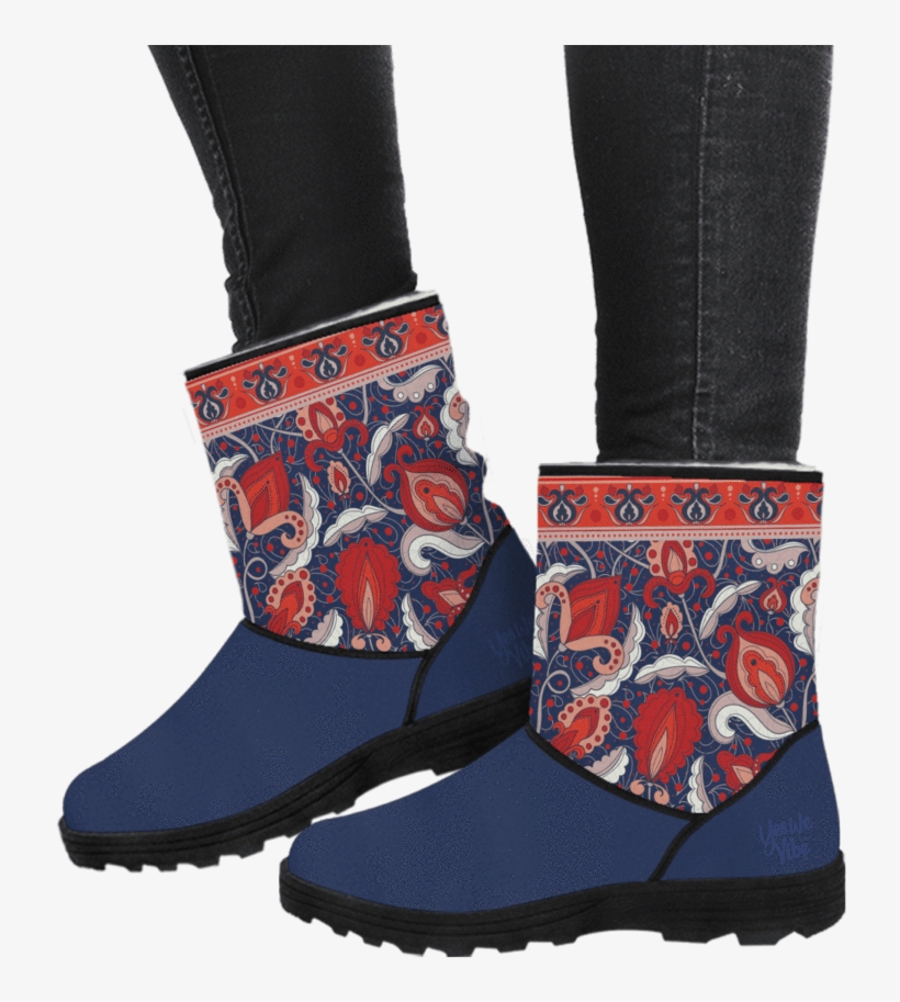 Blue And Red Flower - Woman, transparent png #1145153