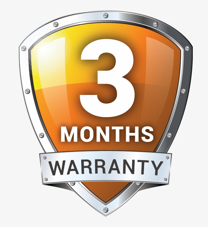 3 Months Warranty - 3 Months Warranty Logo Png, transparent png #1145285