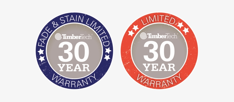 Warranties Badges - Timbertech Warranty, transparent png #1145717