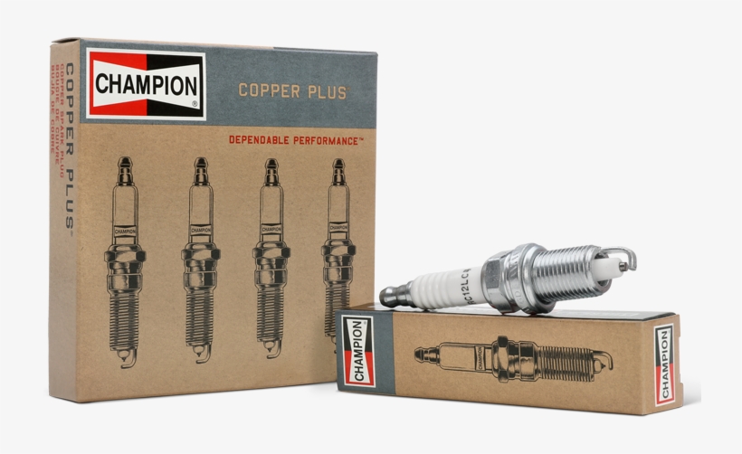 Champion Spark Plug Packaging, transparent png #1145782