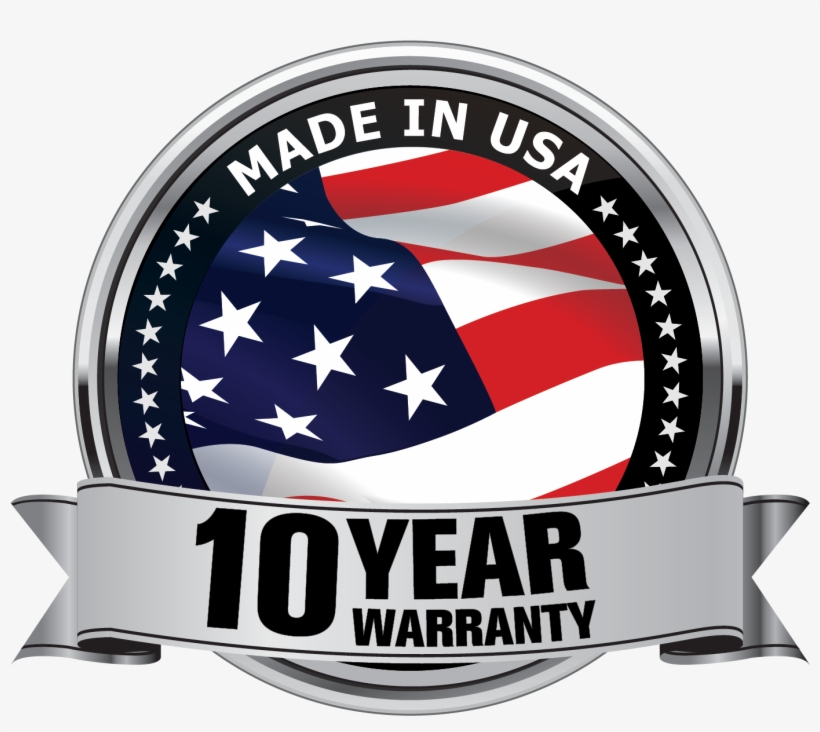 10 Year Warranty - Flag Of The United States, transparent png #1145920