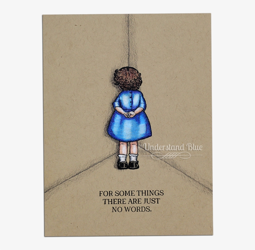 Baby In The Corner By Understandblue - Cardmaking, transparent png #1146287