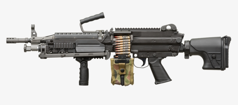 Machine Gun Png - Fn Minimi Mk3 7.62, transparent png #1146388