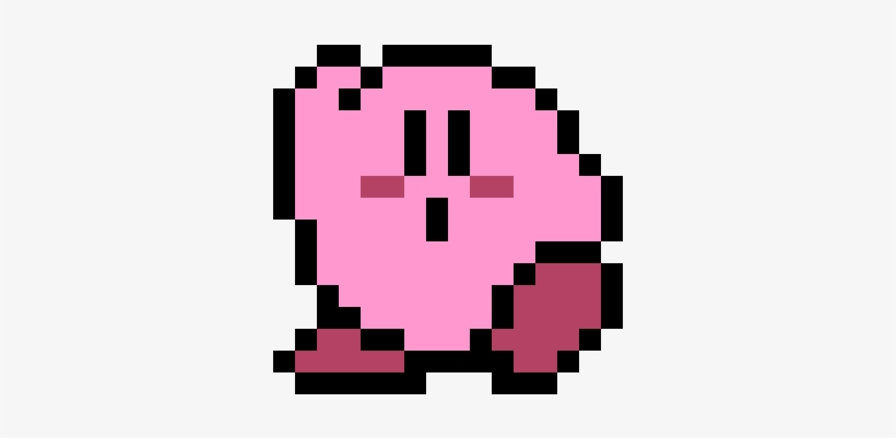 Pixelart - Kirby 8 Bit Sprite, transparent png #1146452