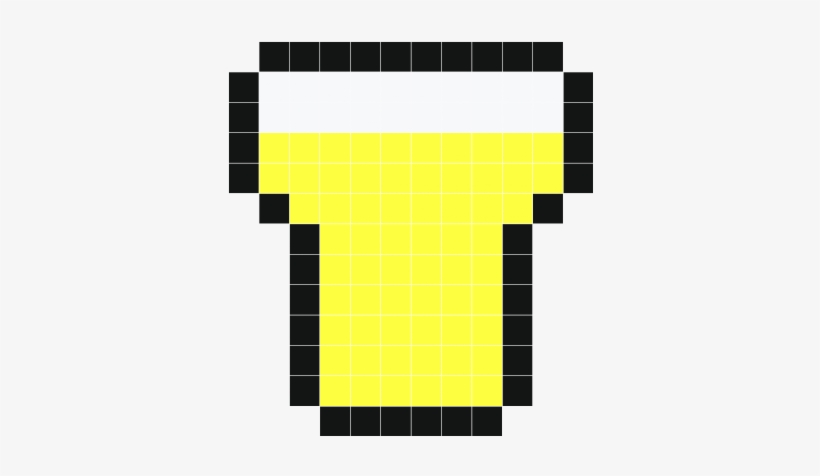 Pixel-art Beer - Pixel Art Human Base, transparent png #1146630