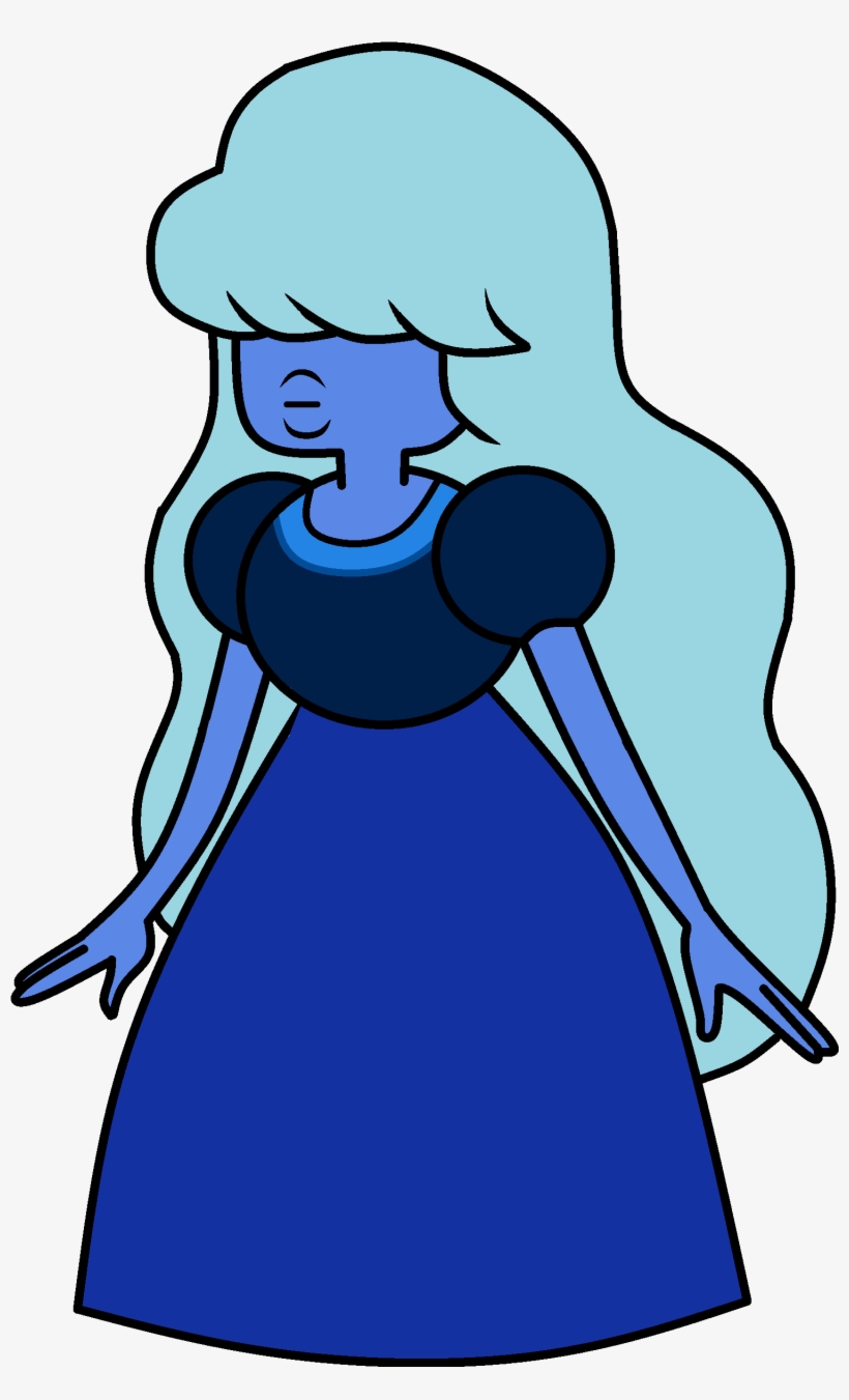 80s Clothes - Steven Universe Sapphire Homeworld, transparent png #1146906