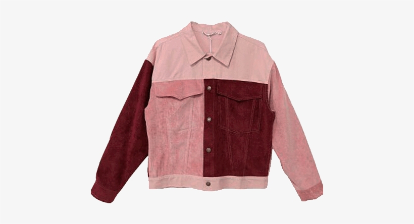 Aesthetic Clothes And Png Image Pink And Red Denim Jacket