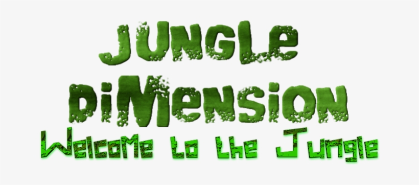 Jungle Dimension Pvzds Logo - Logo, transparent png #1147355