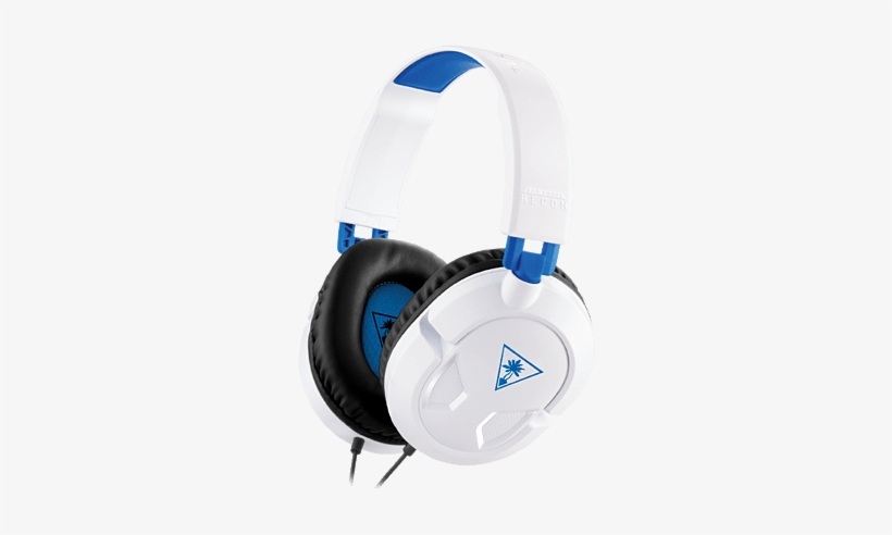 Turtle Beach Recon 50p White Gaming Headset For Ps4 - Turtle Beach Ear Force Recon 50p White Headset Ps4, transparent png #1147648