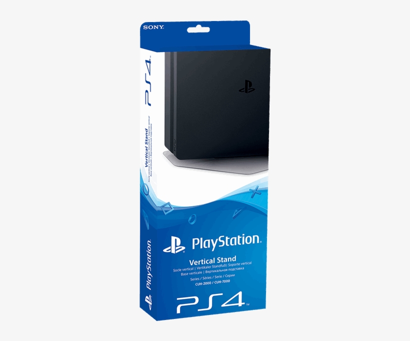 Playstation 4 Pro & Slim Vertical Stand - Playstation 4 Pro Vertical Stand, transparent png #1147687