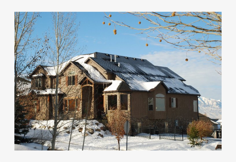 Ski Lodge Style Home - Snow, transparent png #1147764