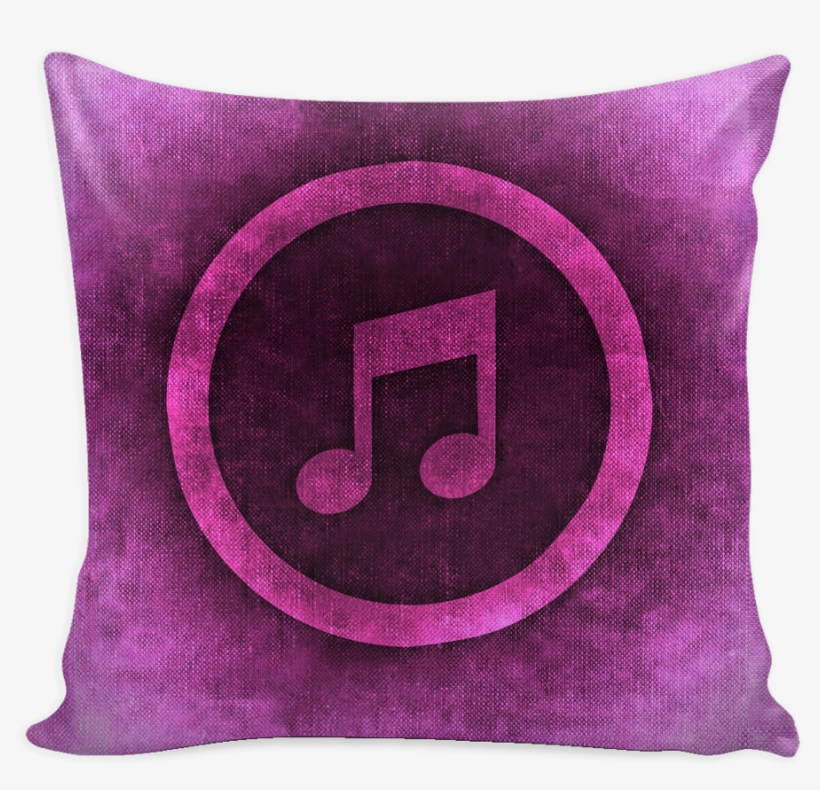 Music Note With Color - Pillow, transparent png #1147950