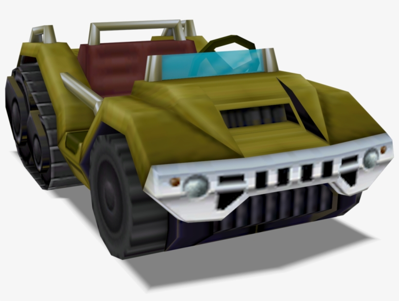 Crash Tag Team Racing Guzzler - Crash Tag Team Racing, transparent png #1148055